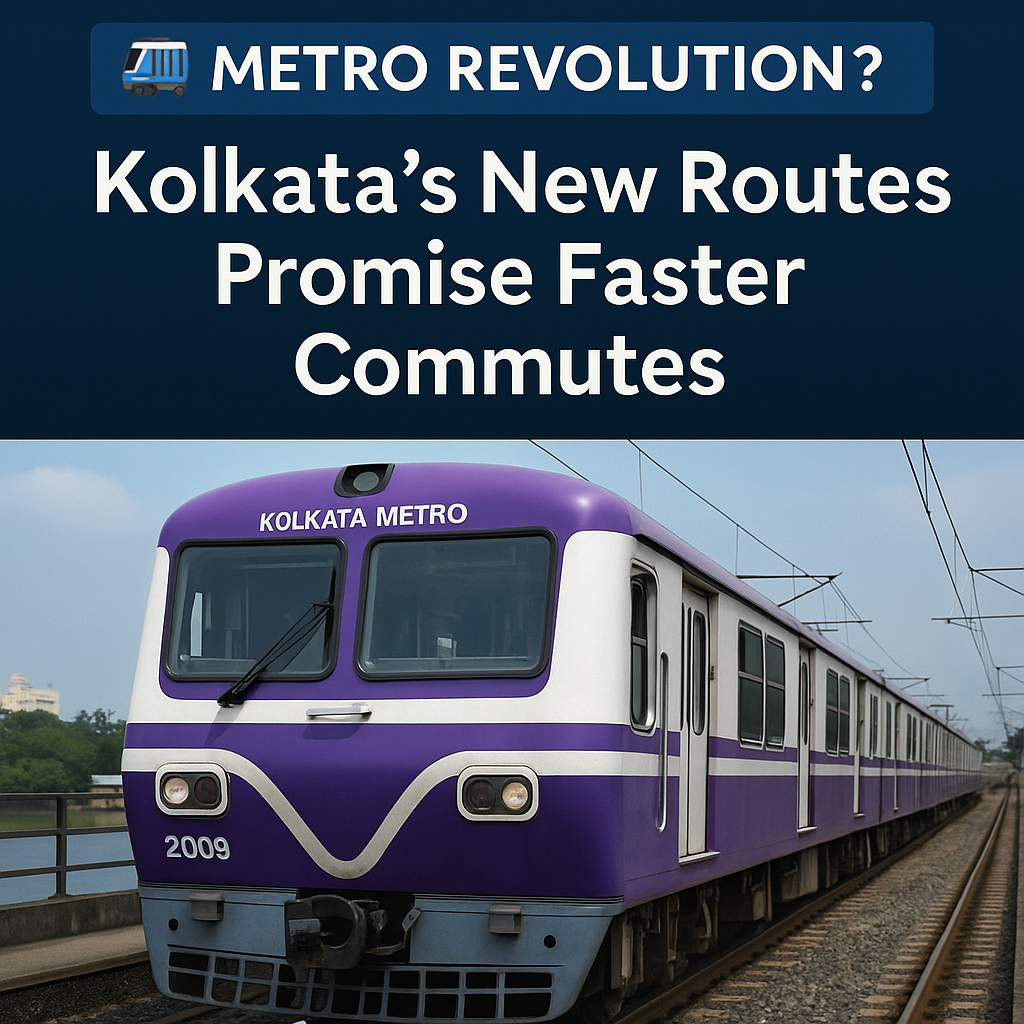 Kolkata Metro Phase 2: Will New Routes Ease the City’s Traffic Woes?